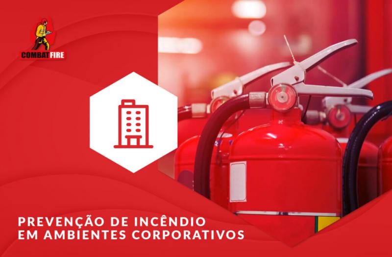 Como é a proteção contra incêndios em ambientes corporativos