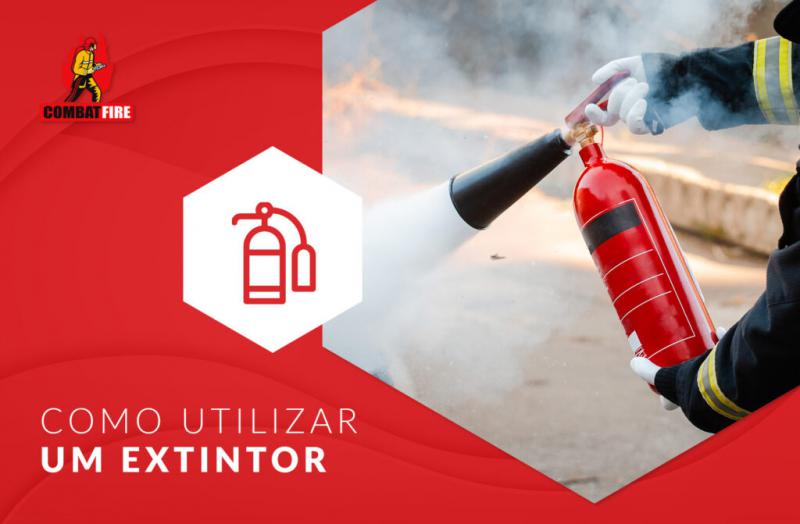 Você sabe como utilizar o extintor de incêndio?